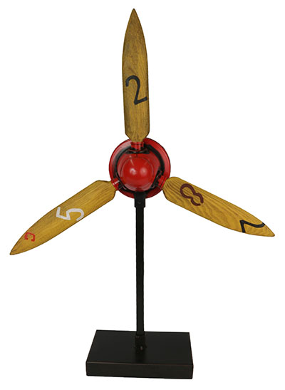 Vintage Propeller On Stand - Click Image to Close